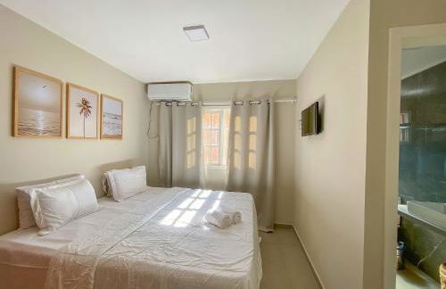 AP01 de 2 suítes para até 8 pessoas em condomínio a 3 minutos a pé da praia de Taperapuan - Foto 8