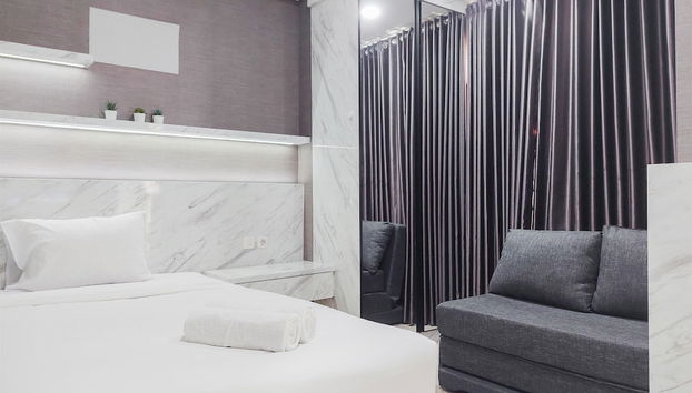 Comfy And Modern Studio Apartment At B Residence - Foto 2, Habitación