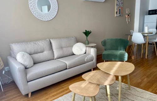 Côté cour - Gare centre, tout équipé, climatisé, linges fournis - Foto 1