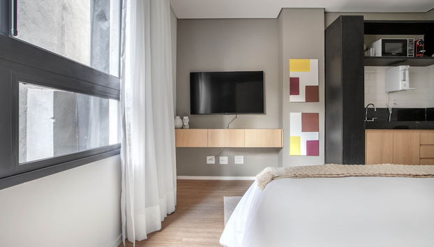 Tabas by Blueground Arvo Rebouças - Foto 3, Habitación