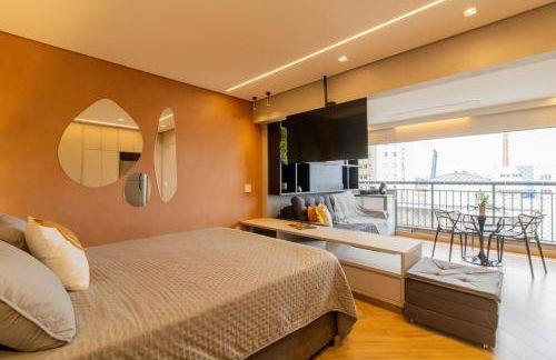 Atmosphere Home Studio 05310, Vaga, 7 km GRU, Lazer - Foto 21