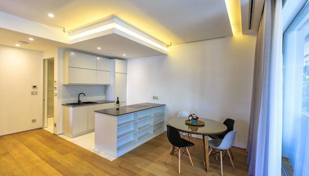 Essbereich im Zimmer