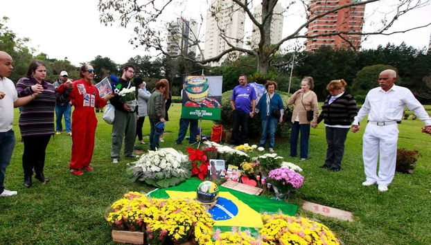 Tumba de Ayrton Senna