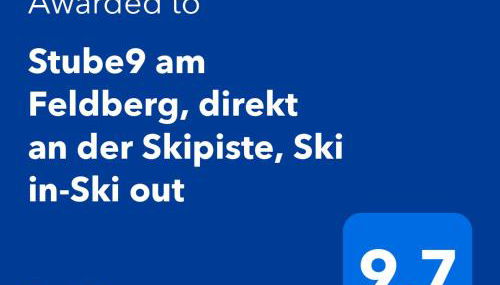 Stube9 am Feldberg, direkt an der Skipiste, Ski in-Ski out - Foto 5