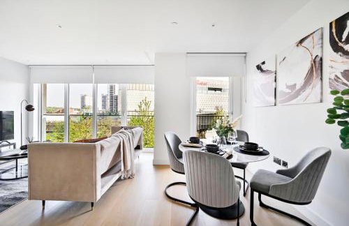 Modern Chic Flat Near Westfield Mall & Tube, Luxury & Comfy - Foto 4