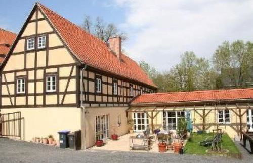 Apartment Wohnung mit Terrasse im sanierten Fachwerkhof by Interhome - Foto 3