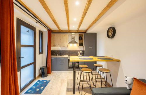 Le Repaire des Écureuils - Appt avec terrasse - Foto 6