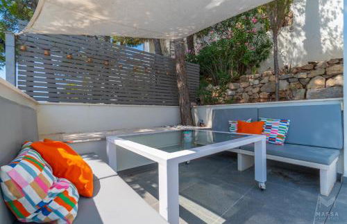 Can Ema, villa moderna con piscina frente al mar - Foto 17