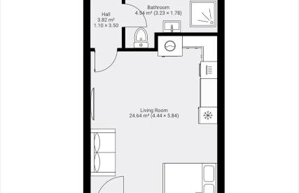 Trendy Studio Flat, 8 Minutes to central London - Photo 8