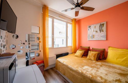 Le Cosy Perpignan Centre, 2 rooms, 2 bathrooms, free WIFI, free parking, lift, central, renovated, spacious - Foto 7