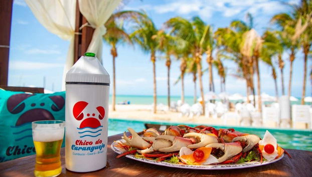 Prato típico de frutos do mar