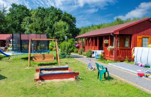 Domki Forest sauna jacuzzi balia Darłowo Darłówko Rusko - Foto 25