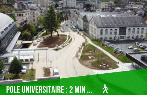 Lumineux appartement,3' de la gare, Terrasse, équipé fibre,bonsejour19 - Foto 18