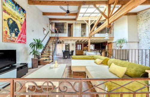 Loft centre-ville Parking, clim, wifi - Foto 1