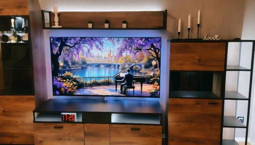 zentrale Design-Ferienwohnung mit Balkon und Stellplatz in Karlsruhe - APOLONIAliving - Foto 4