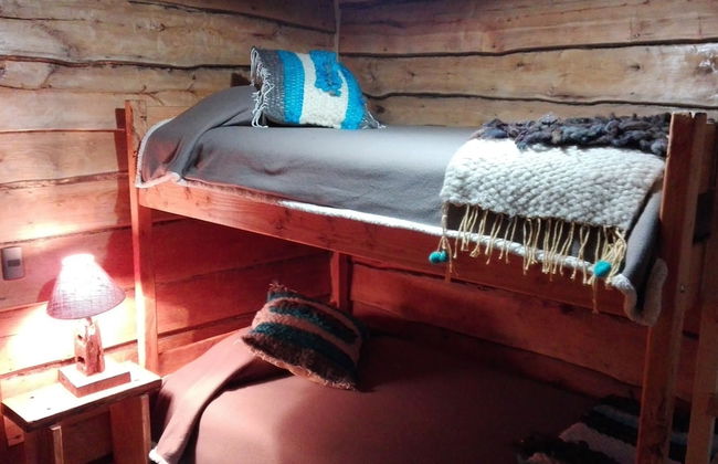 Cabaña Rústica 2 Maravillosa,con Troncos Nativos, con Orilla de Río Trancura - Photo 4