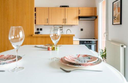 Terracotta, chaleureux appartement calme pour 2 personnes, avec Parking privé, idéal séjour business - Foto 11