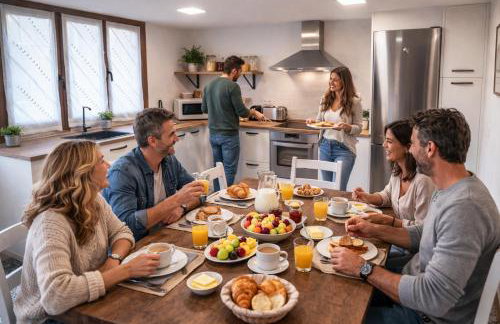 VIVIENDA RURAL PEROTXENEA LANDETXEA - una casa rural con jardín y barbacoa ideal para grupos y familias que quieren descubrir y disfrutar el norte de Navarra - Foto 25