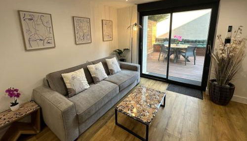 Le Briand Appartement 4étoiles Nancy Thermal Cosy avec Terrasse Wifi - Foto 5