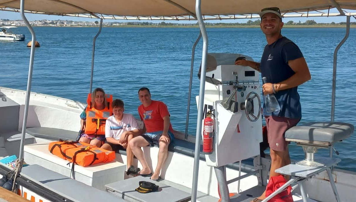 Giro in barca sul fiume Guadiana