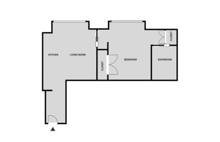 Financial District 1br w WD gym elevator NYC-1378 - Foto 13