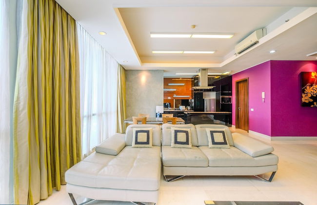 Homey Penthouse 3Br With Extra Room Kemang Village Apartment - Foto 28