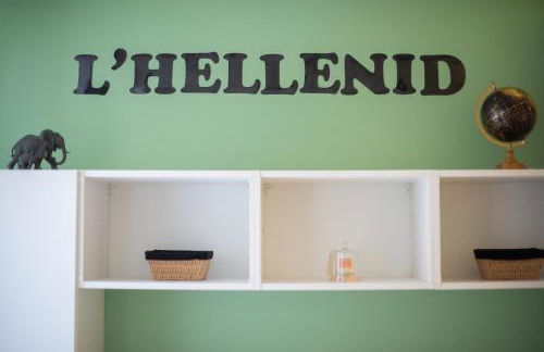 L'HELLENID - Logement Spacieux Proche Cour d'appel Riom - Foto 8