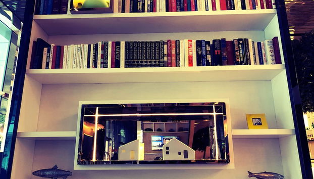 Sala de estar do lobby