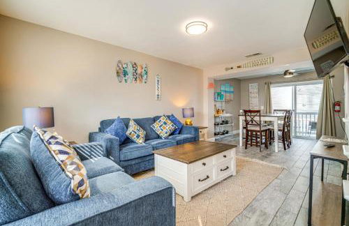 Bright Brigantine Townhome Steps to Beach Access! - Foto 1