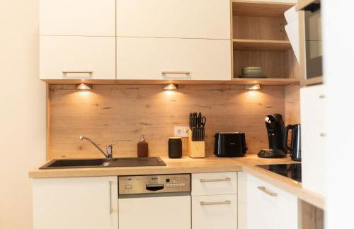 DWELLSTAY - Modernes Apartment I 55qm I 2 Zimmer I Küche I Bad I Terrasse I TV I WLAN - Foto 18