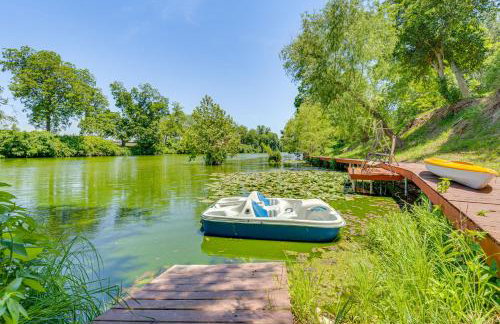 Home Gym, Office + Dock! Seguin Riverfront Retreat - Foto 41