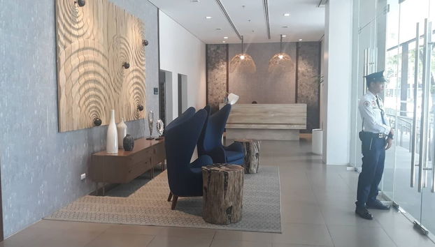 Zona de estar del vestíbulo