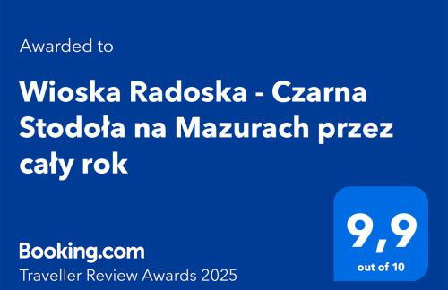 Wioska Radoska - Czarna Stodoła na Mazurach przez cały rok - Photo 23
