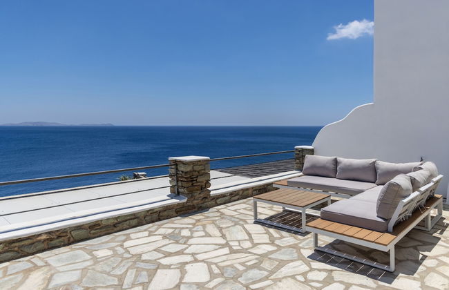 Aegean Whispers Sea Front Villa in Tinos - Foto 42