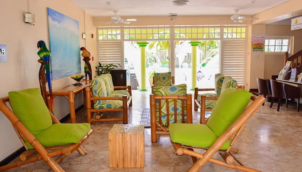 Zona de estar del vestíbulo