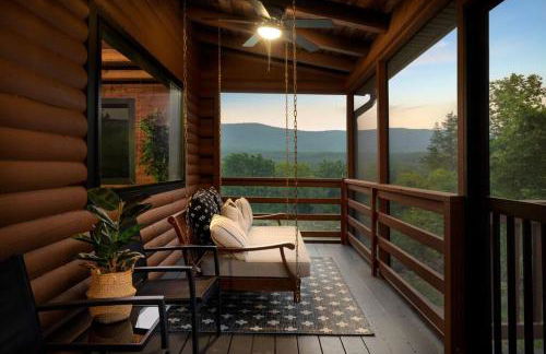 Riverside Rose Cabin: Luxe*LogCabin*MtnView*Sleeps12*Secluded*Shenandoah - Foto 3