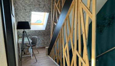 Maison Gite Chez Nounou sauna jacuzzi jardin arboré non clôturé - Foto 5