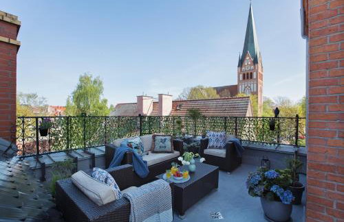 Loft Barnim w wieży strażackiej, 2-poziomowy, 100m2, taras na dachu - Foto 4