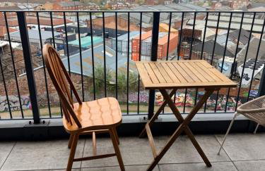 Stylish and Cozy One bedoom Flat with Balcony and City Views In Birmingham - Foto 28