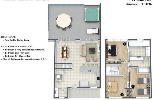 3 Bedroom 3 Bathroom Regal Oaks 2671Rl - Foto 2
