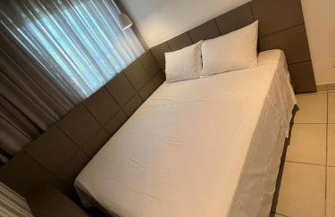 Flat Beach Class Excelsior - Apto Completo para 4 pessoas vista rio e mar - Foto 76