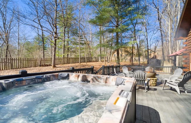 Spacious Luxury Lake Blue Ridge Forest Cabin an spa - Foto 1