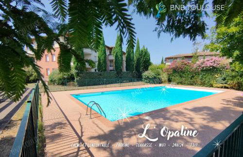 ORBIS - "L'Opaline" - Studio calme dans une belle résidence avec piscine - Parking - WiFi - Foto 1