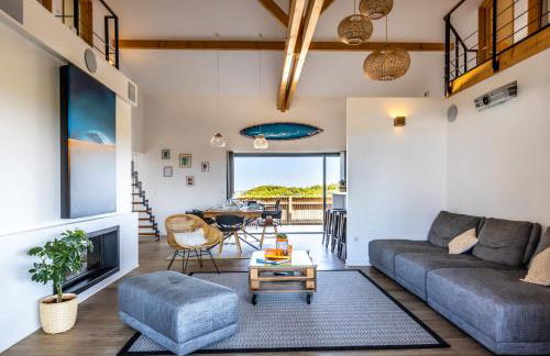 Villa Oceana vue exceptionnelle sur l'océan, haut standing, front de mer. - Foto 35