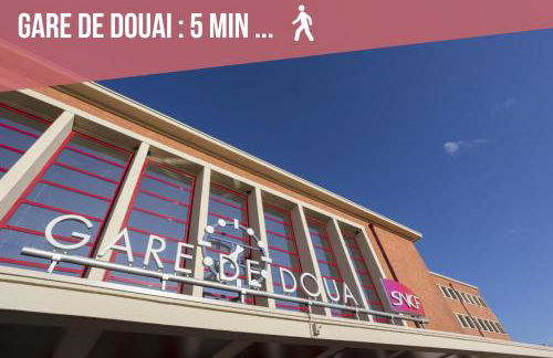 ღ Lys Vert - Situé au cœur de Douai & Parking privé - Foto 23