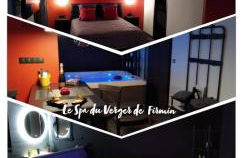 Le Spa du Verger de Firmin - jacuzzi intérieur privé - Foto 8