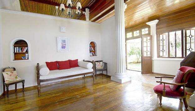 Zona de estar del vestíbulo