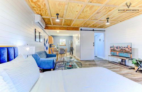 The Moose #3 - Modern Luxe Studio with Free Gated Parking & Wifi - Foto 11