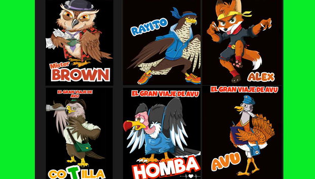 Personnages du Grand Voyage d'Avu