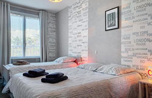 FACE MER grand T3 familial, parking gratuit - Foto 15